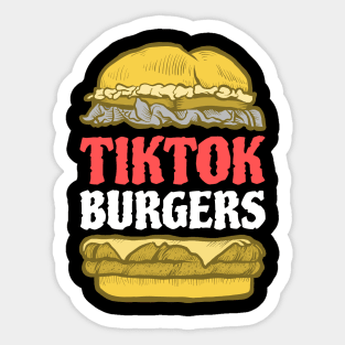 Foodie - YouTube Burgers Sticker